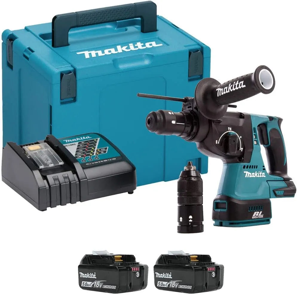 Makita modèle DHR243RMJ, Perfo-Burineur SDS-Plus 18 V Li-Ion 4 Ah 24 mm