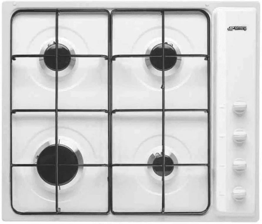 Smeg plaque de cuisson S64SB, de cuisson à gaz SELEZIONE, White