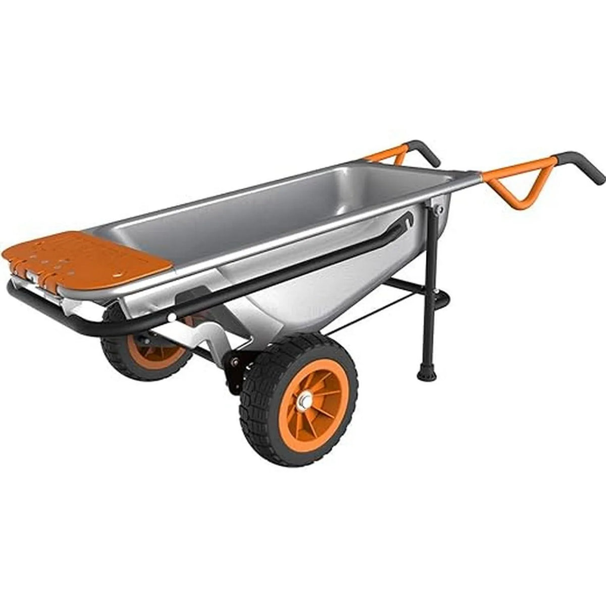 Worx modèle WG050E, Brouette 8 en 1, Chariot Élévateur, Chariot à roulettes, Diable, Porte-Sac, Porte-Plante, Porte-Pierre, Pneus Anti-Crevaisons