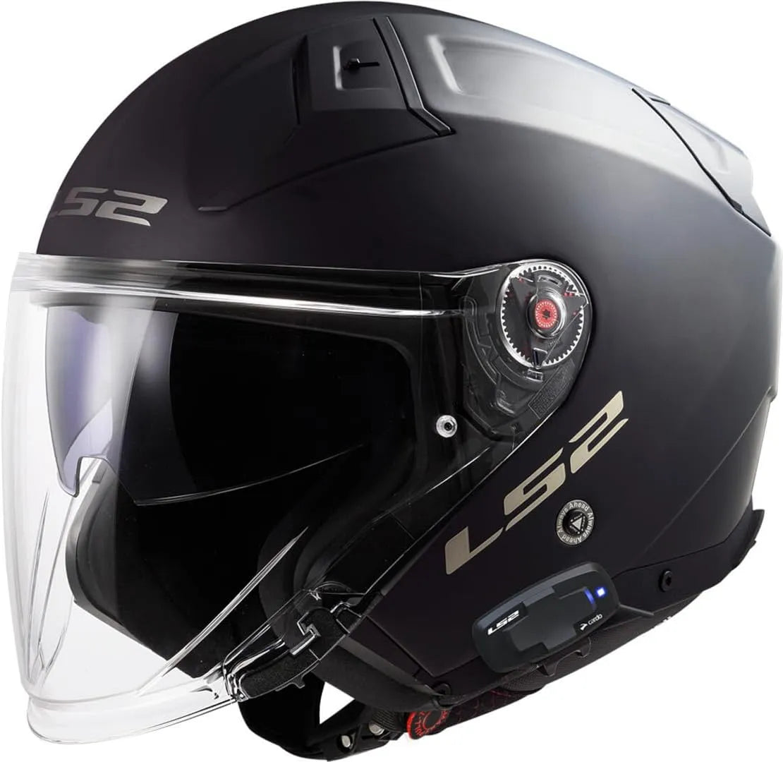 Casque moto LS2 OF603 Infinity II, de moto avec visière pare-soleil Taille L