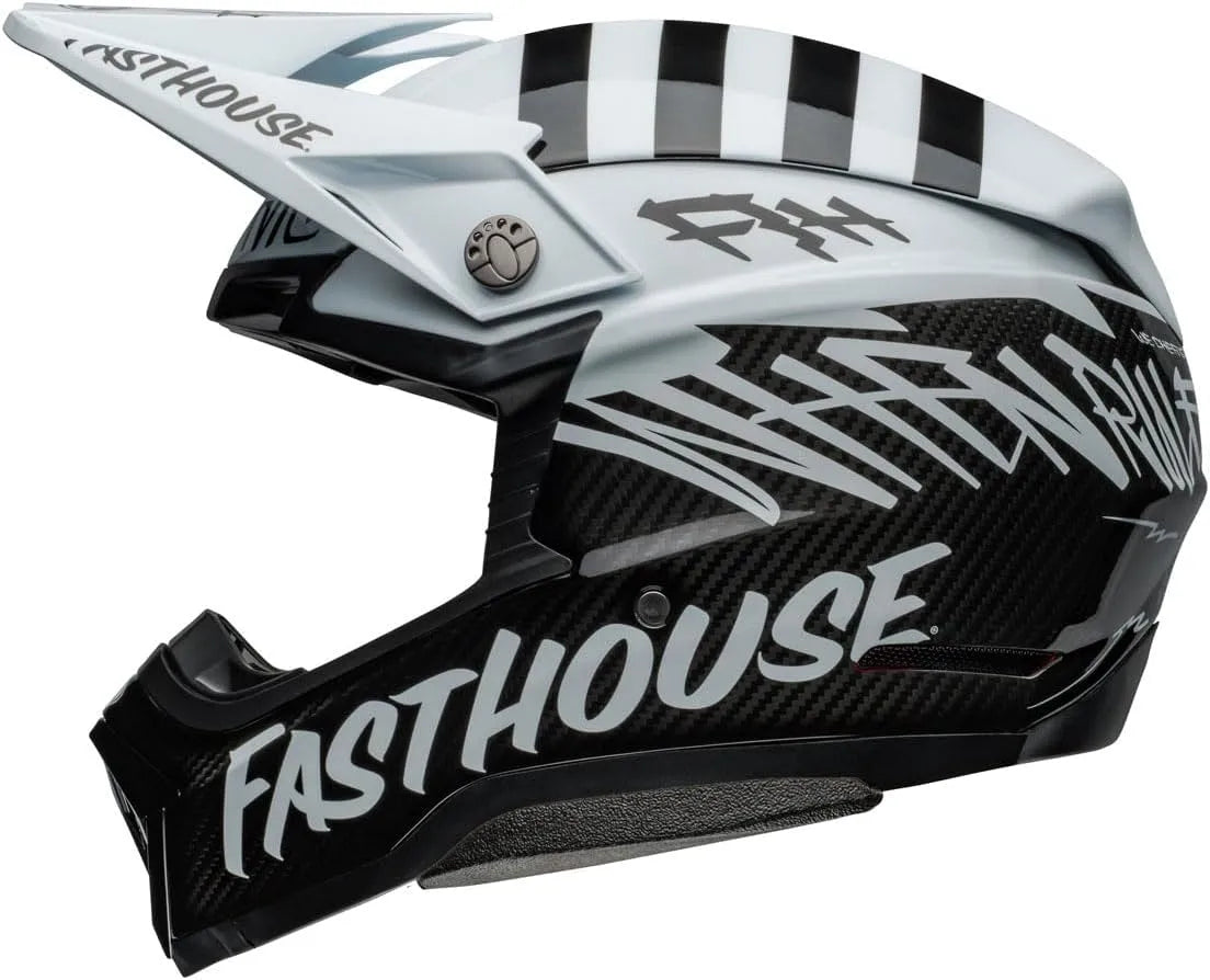 Casque moto MOTO-10 7157486 BELL, de Motocross Spherical finition noire Taille S
