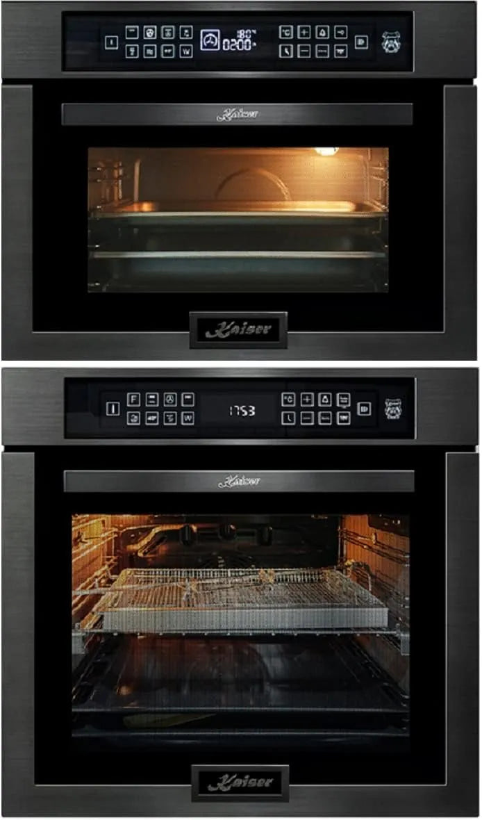 Four EH 6306 RS EM 6307 RS Kaiser Herdset +, hauteur 45 cm, autarcique + à micro-ondes, 15 fonctions, 22 fonctions, encastrable, TouchControl