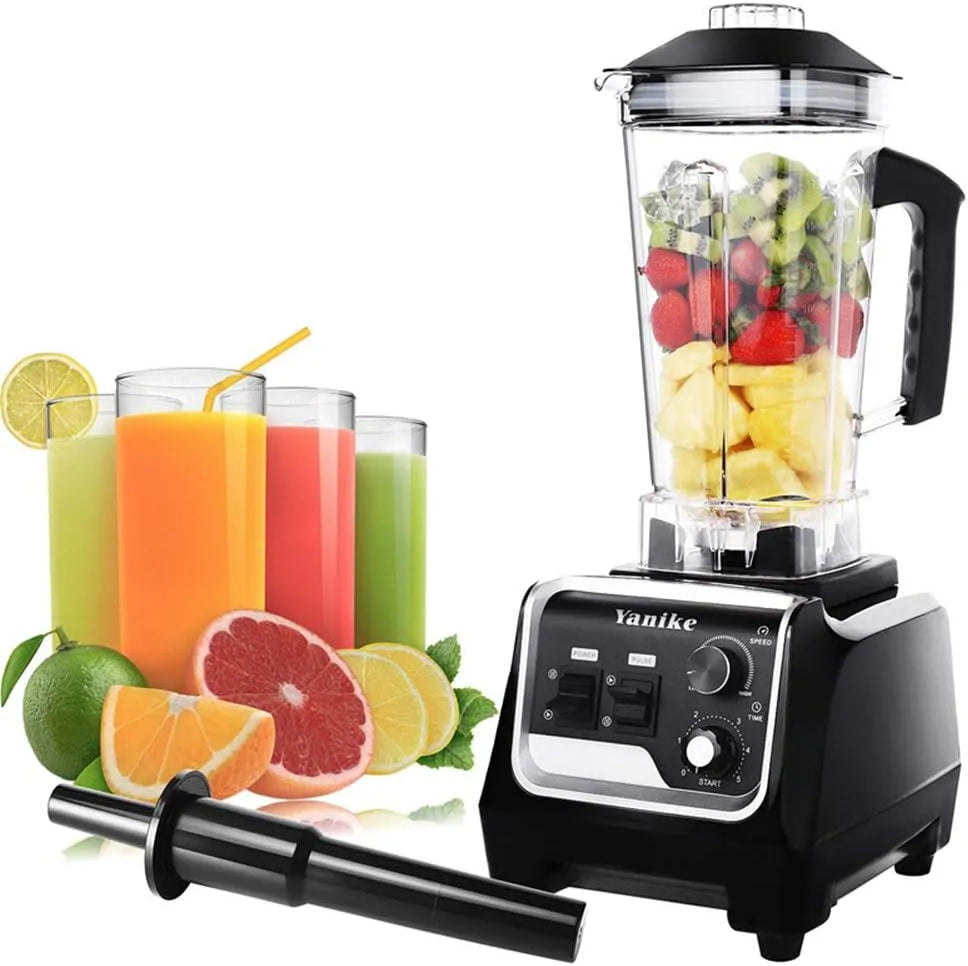 Mixeur, Pot de Tritan 2 Litres sans BPA, Concasseur de Glace, Blender à Smoothie Haute Witesse 2200W pour Milk-shakes et Smoothies