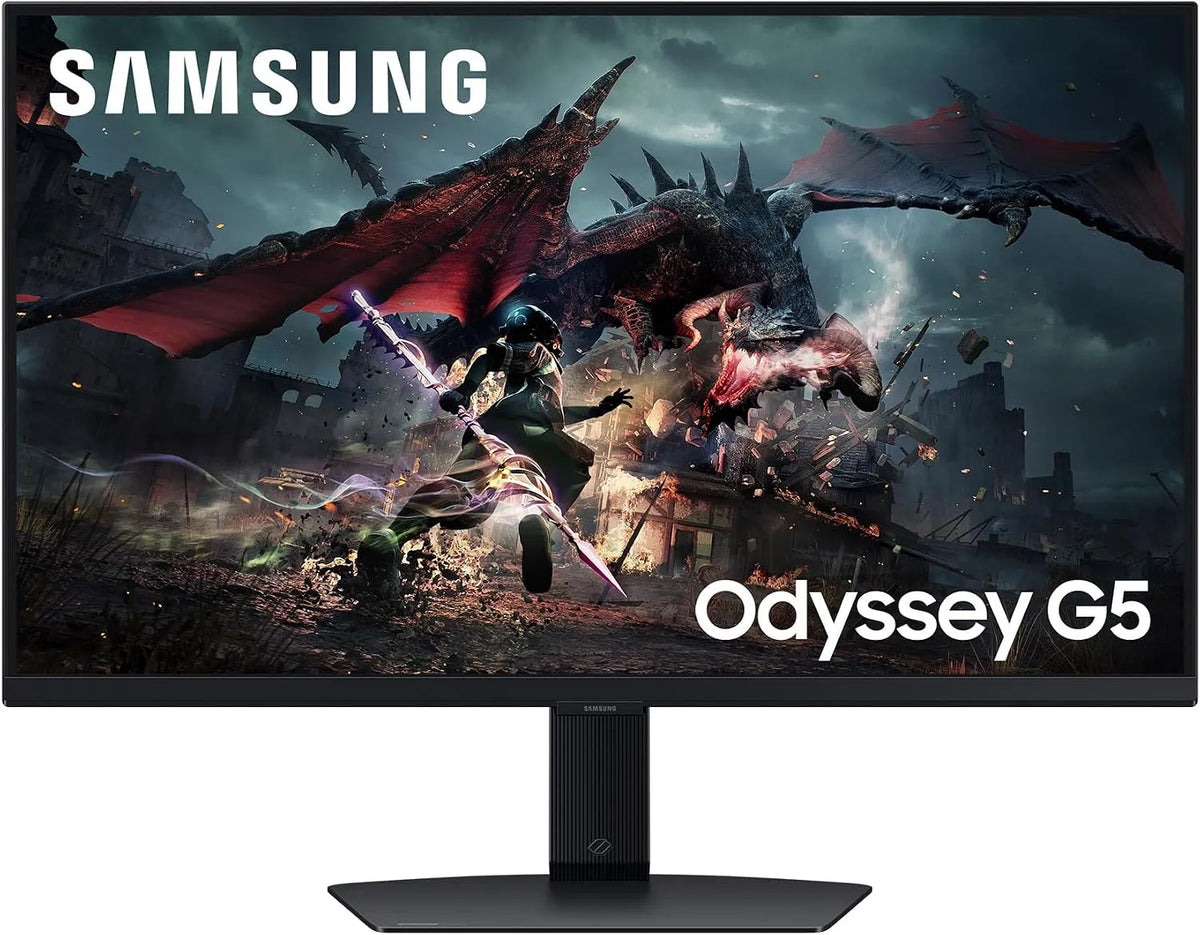 Samsung modèle HDR400, Ecran PC Odyssey 27'' 180Hz G50D 1ms 1000, Résolution QHD:2560x1440, Contraste:1, AMD FreeSync, HDR400, Pied ajustable, HDMI