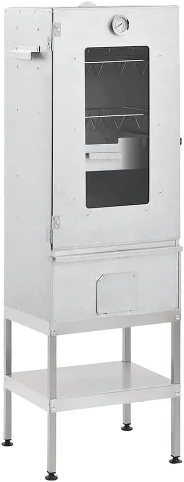 Fumoir, Armoire à Fumage à Froid à barbecue avec table acier galvanisé