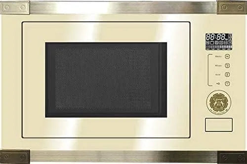Four à micro-ondes EM 2545 Kaiser Elf AD, Kaiser Elf AD encastrable multifonctions, verre ivoire,25L, air chaud gril,21 fonctions, pizza