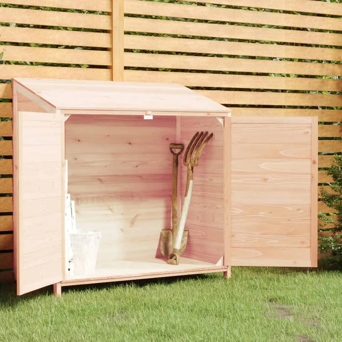 Armoire de jardin, Chalet pour vélos 102x52x112 cm, Abri, Remise de Jardin, Cabane de Jardin