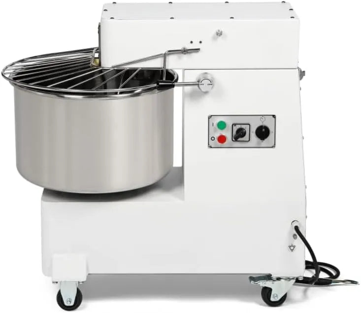 Pétrin 30 L avec Cuve Amovible et Tête Relevable, 2 niveaux de vitesse, 2 niveaux de vitesse