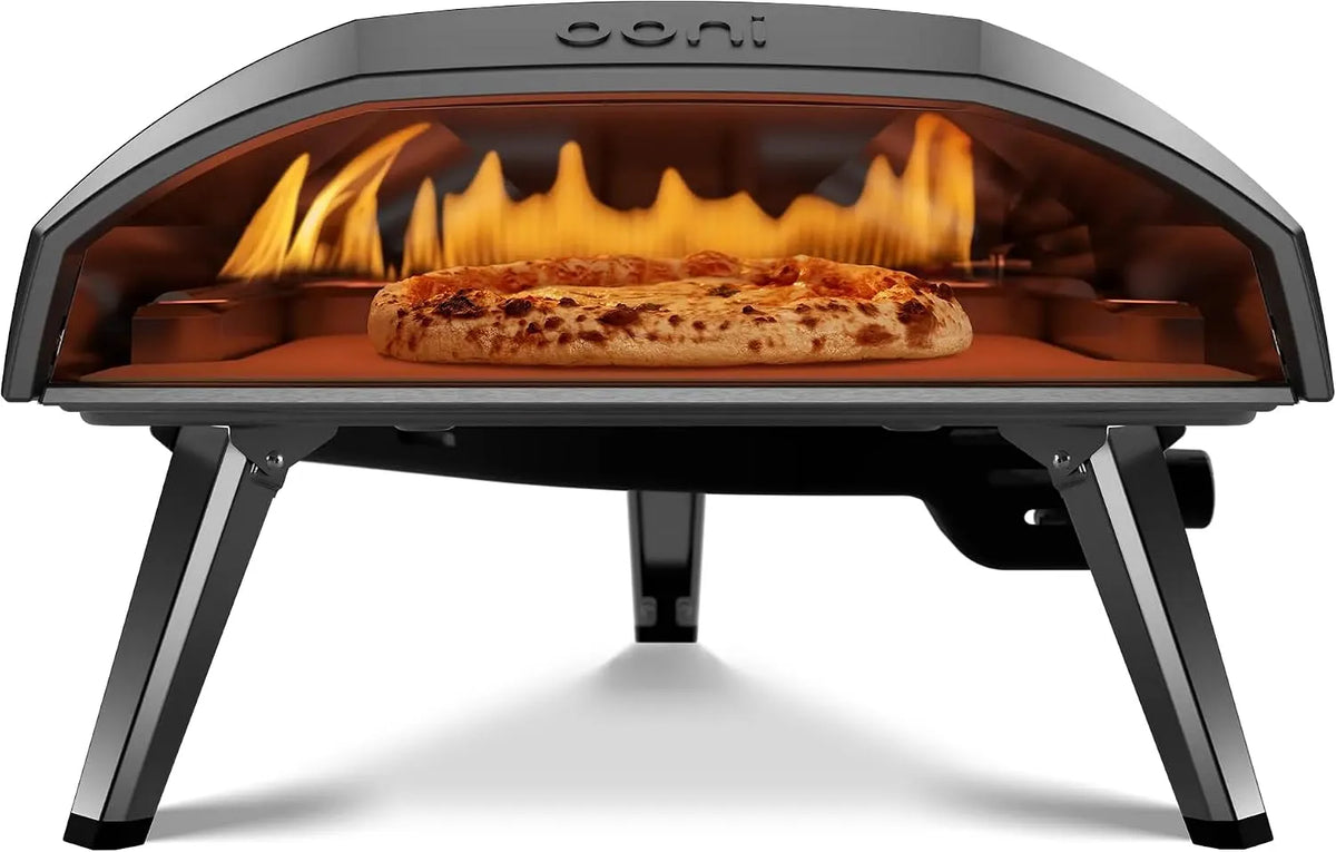 Four 37mBar, Ooni Koda 16 à Pizza à Gaz, Cuire d'Authentiques Pizzas sur Pierre en 60 Secondes, FR Uniquement- 37 mBar, à Pizza Extérieur Portable