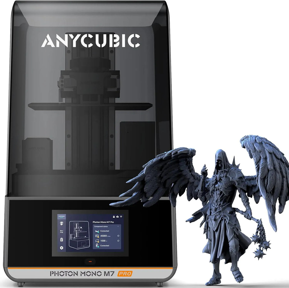 Imprimante 14k, 3D Intelligente avec Cassettes à Température Contrôlée, 170mm/h, capacité 6,5L, Anycubic Photon Mono M7 Pro 3D Résine