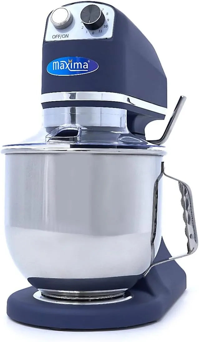 Planétaire Maxima Mixer, capacité 7 L, jusqu'à 2 kg de pâte, bleu acier mat