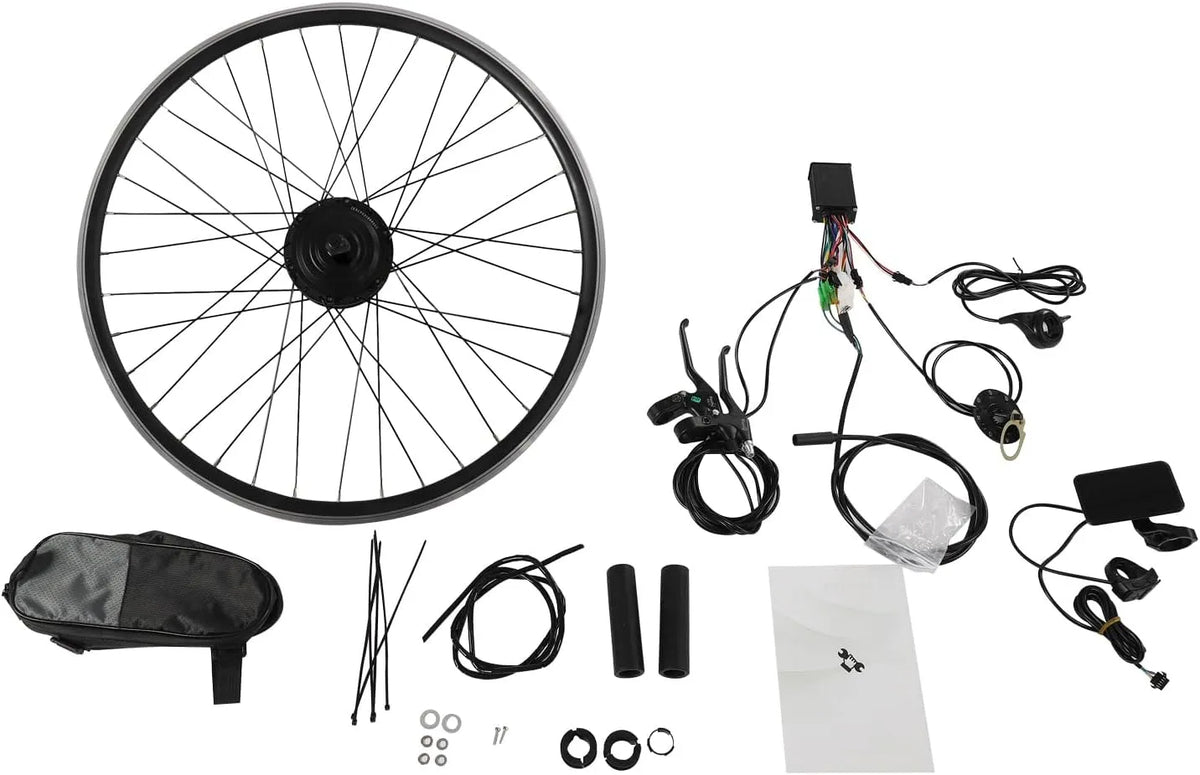 Vélo électrique, Kit de conversion de 250 W pour 28/29' avec écran LCD et moteur, tension 36 V, jusqu'à 32 km/h