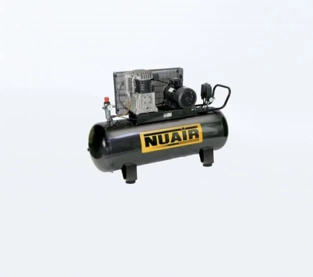 Compresseur 10CV, 500 SD Nuair, bi-étagés cylindre fonte 7,5kW 500L 11 bar NB10/10FT