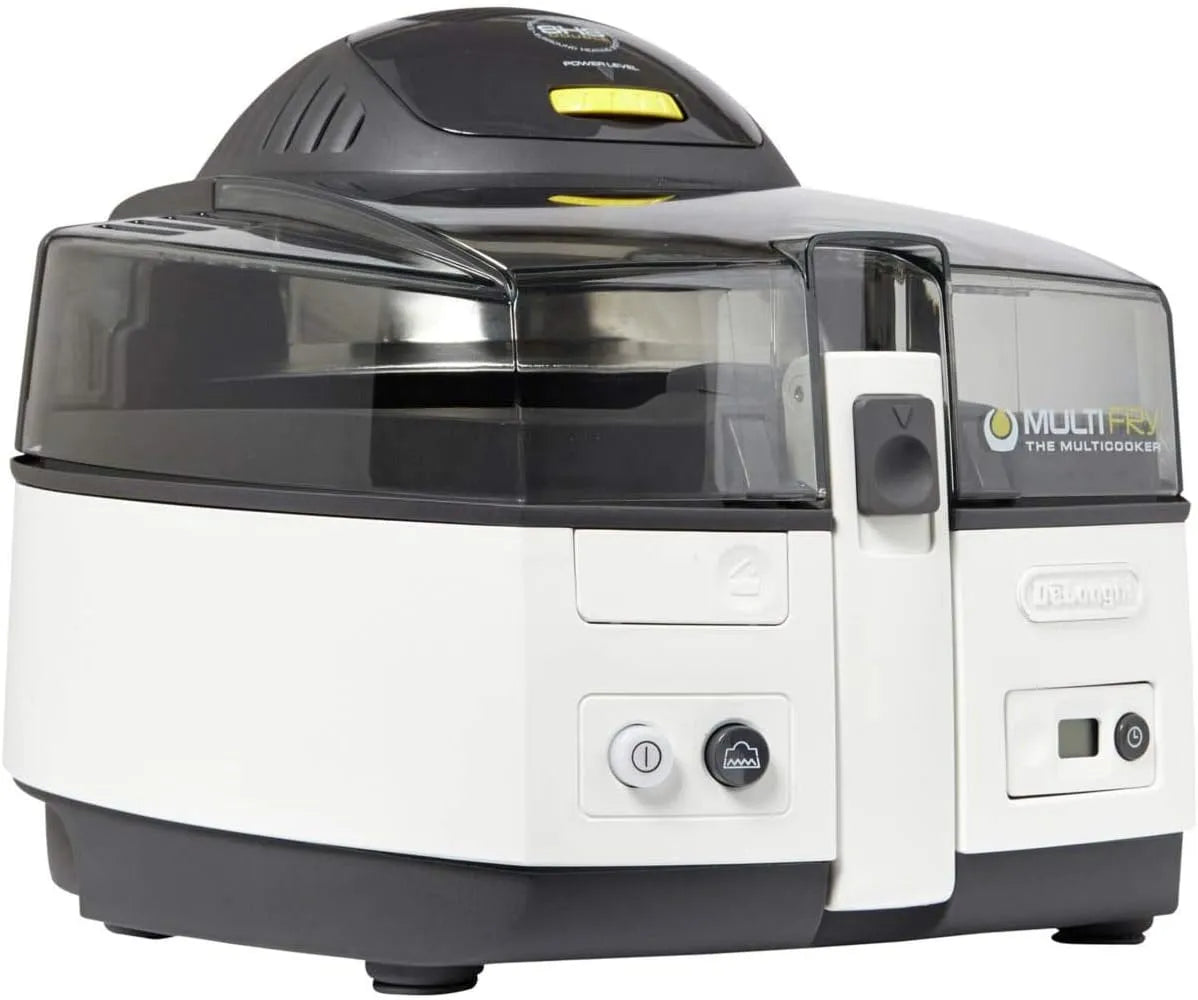 De'Longhi modèle, Multicuiseur et friteuse FH1163/1, finition grise friteuse finition noire