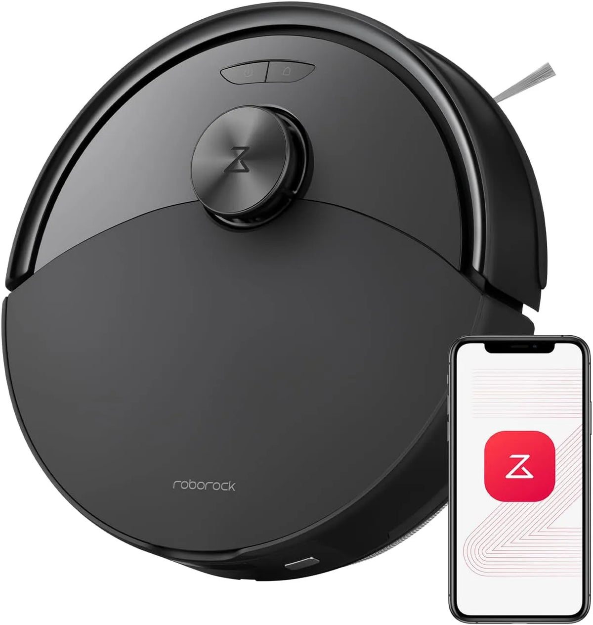 Roborock aspirateur Q10 10000, S5 Robot Laveur, Système VibraRise 2.0, Levage des Serpillères de 8 mm, Pa Aspiration, Double Anti-emmêlement, APP