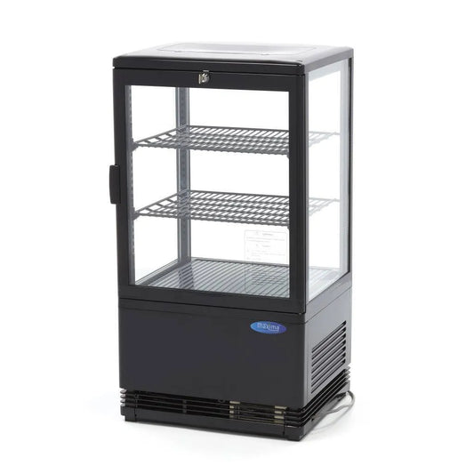 Réfrigérée Maxima Vitrine, largeur 43 cm, capacité 58 L