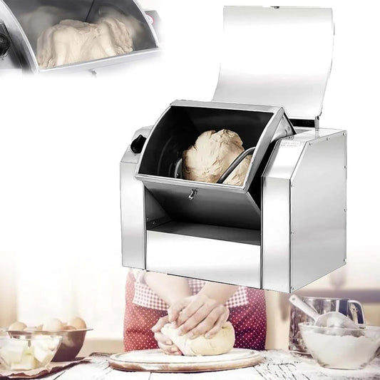 Professionnel Pétrin électrique, poids 10 kg, pétrin à Farine Robuste, minuterie intégrée, pour la Cuisine