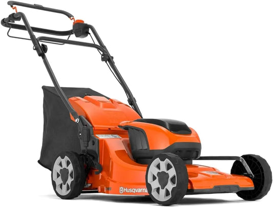 Husqvarna tondeuse 142iS, 42 cm de largeur de coupe, tension 36V Li-Ion, LC à Batterie, mode Save, entraînement par roue, PowerBoost, manche pliable