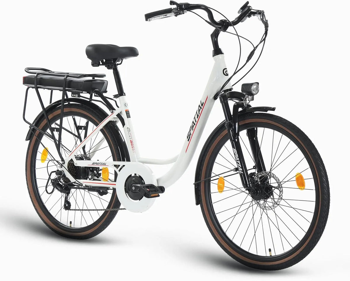 Vélo électrique SPATIAL, 26' en Montagne pour Adulte, VTT électrique 250W, Batterie Amovible 13AH 468Wh, Autonomie 80 km