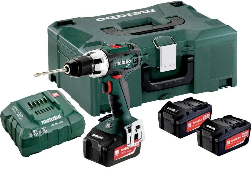 Metabo SET BS 18 LT, Vert, finition noire