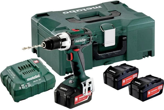 Metabo SET BS 18 LT, Vert, finition noire