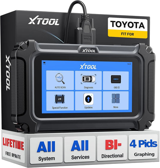 Modèle pour Toyota IP500 OBD2 XTOOL Scanner, système complet bidirectionnel de diagnostic de voiture avec fonctions complètes, Lexus, Scion