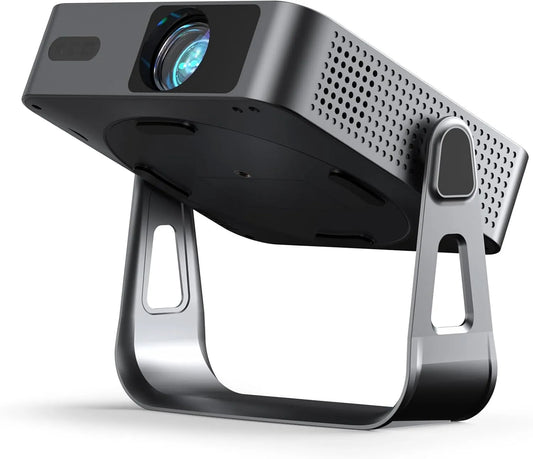 4k modèle VOPLLS 28000 1080P Mini Videoprojecteur, App Officiellement Certifiée & Ultra-Fin, Lumens Auto Focus, Keystone Projecteur Video, Home Cinéma