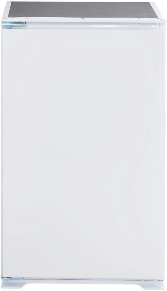 PKM réfrigérateur KS120.4E, dimensions 87 x 54 cm, Butée de porte interchangeable, finition blanche, Capacité utile 118 l, Éclairage LED