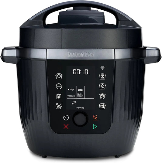 Cuiseur vapeur, Multicuiseur Pro 10-en-1 5,7L, Mijoteuse, Poêle à sauter, Maintien au chaud, finition noire: Autocuiseur, Cuisson au four, Instant Pot