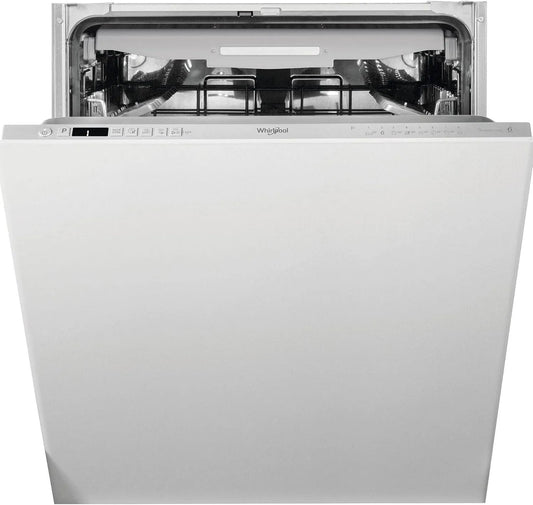 Whirlpool lave-vaisselle, Acier Inoxydable, Intégré 14 Places, Silencieux 46 dB, finition argentée, NaturalDry