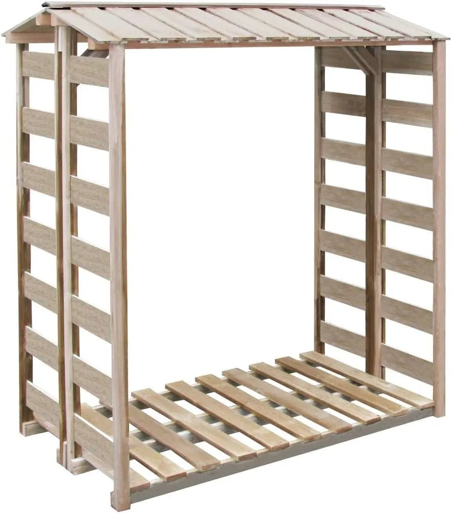 Abri de jardin, Stockage du Bois de Chauffage 150x100x176cm Pin Imprégné