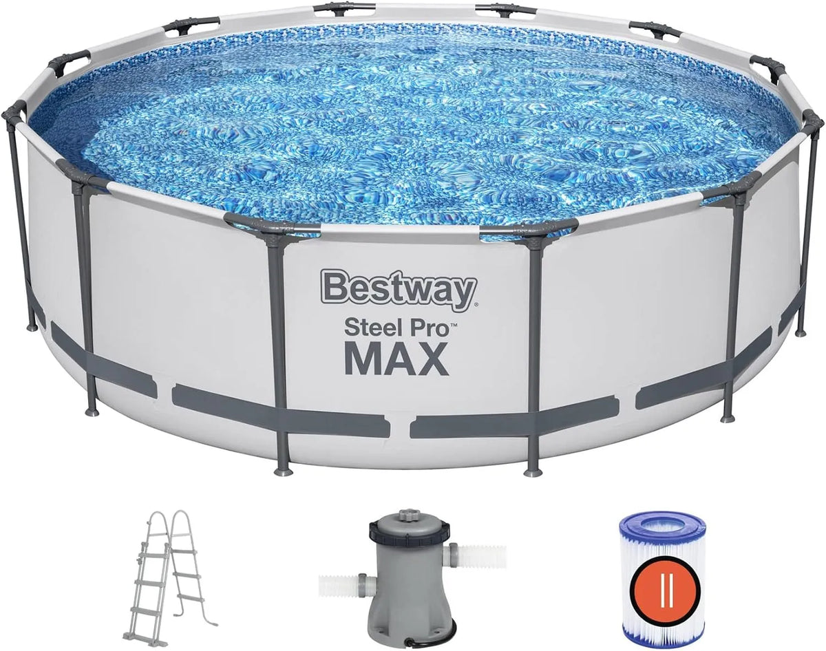 Bestway, Steel Pro Max Kit Piscine Hors Sol 3,66 x 1,00 m