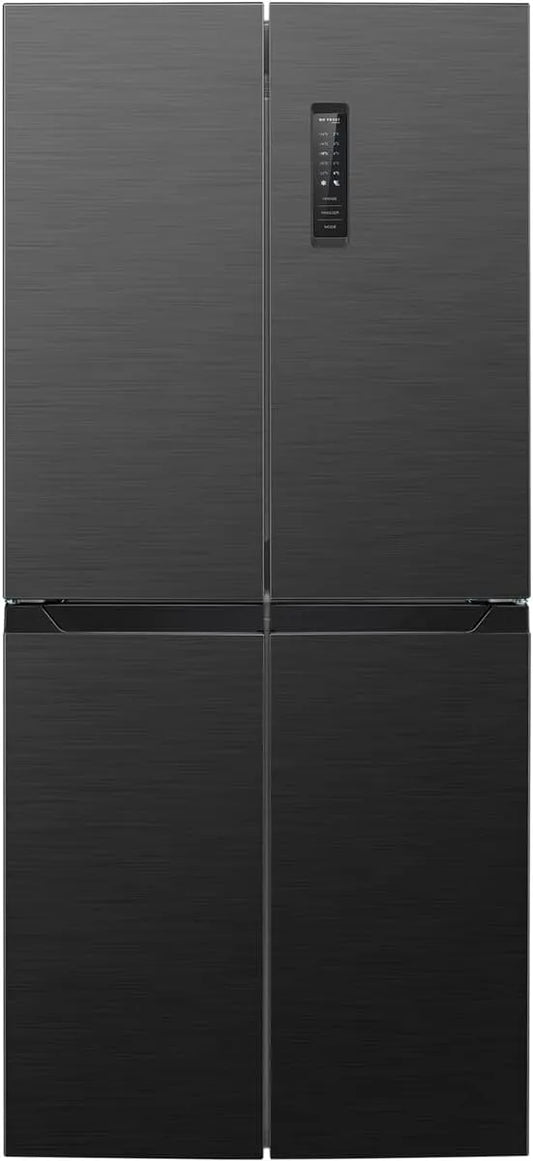 Bomann réfrigérateur KG7358-finition noire, 39 dB, dimensions 180x79x62 cm, capacité 237L + 125L Congélateur, et Congélateur 362L finition noire