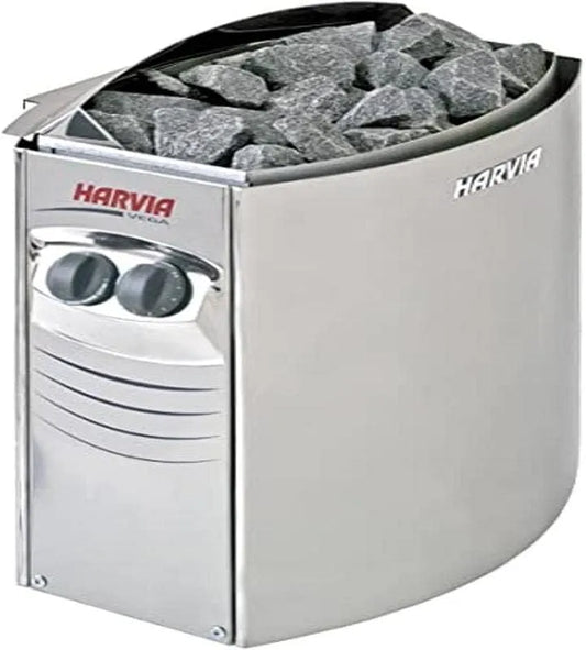 Modèle Électrique Harvia Vega puissance 8,0 kW BC80 Sauna Poêle, Tension 400 V 3N ou 240 V 1N, 12 m³