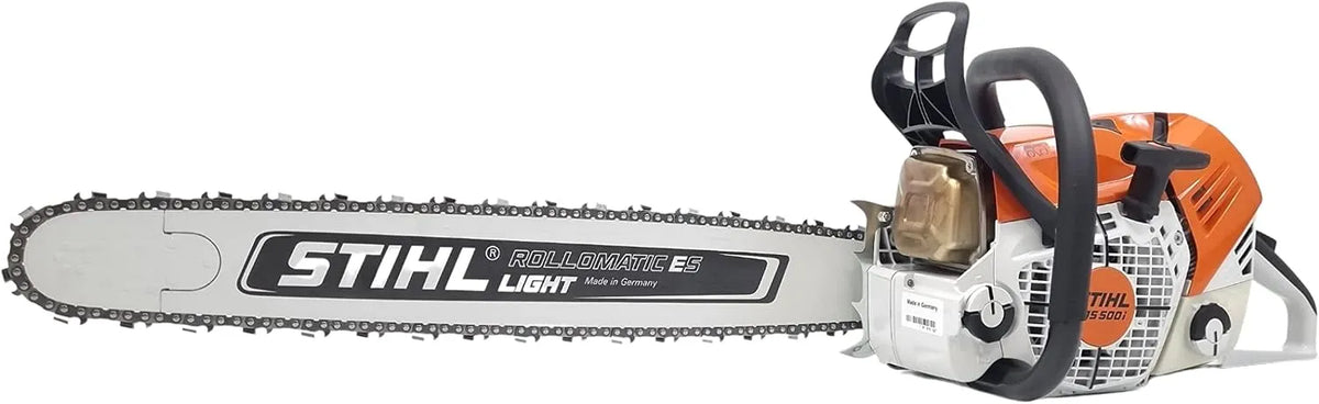 STIHL modèle 500i, longueur de l'épée: 50 cm, Scie à moteur MS, Alimenté au gaz