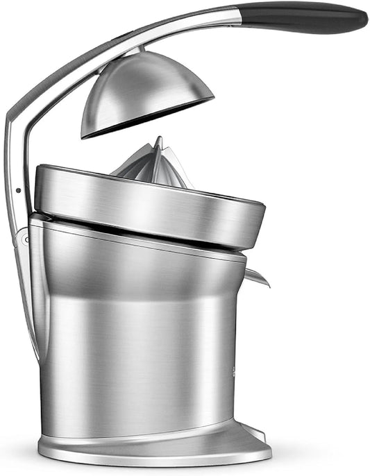 Sage extracteur de jus, The Citrus Press Pro, l de Fruit, Presse-Agrumes, Centrifugeuse, Aluminium Brossé