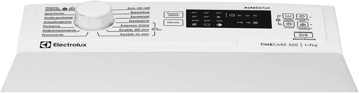 Electrolux lave-linge EW5TN1507FP, Top Loading 7 kg 1000 tr/min finition blanche