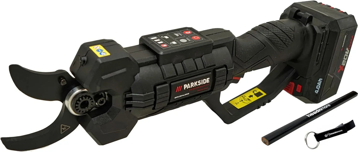 Parkside HEADNMORE PERFORMANCE Coupe-branches sans fil -Li PPAAS 20, avec batterie 4 Ah + chargeur 2,4 A