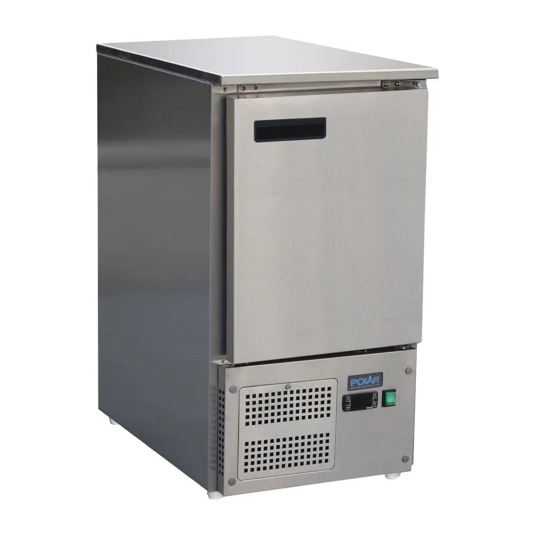 Puissance 155W. Capacité totale utilisable: 72 L.. R600A FA442 Polar Refrigeration, Comptoir réfrigéré positif une porte Polar Série-G 88L