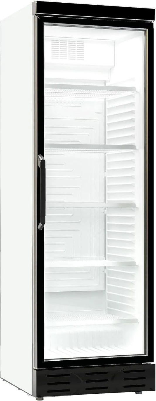 Armoire réfrigérée NoirR600A1, Positive 1 façade vitrée 382L, Plusieurs Couleurs, Combisteel, PorteVitré