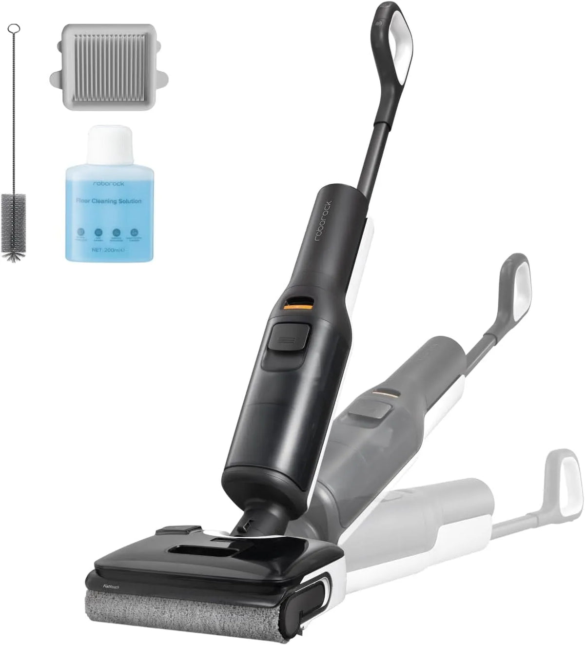 Roborock aspirateur F25, LT Laveur 20 000 Pa, Autonettoyage à Haute température de 90 °C, inclinable à 180°, séchage Rapide