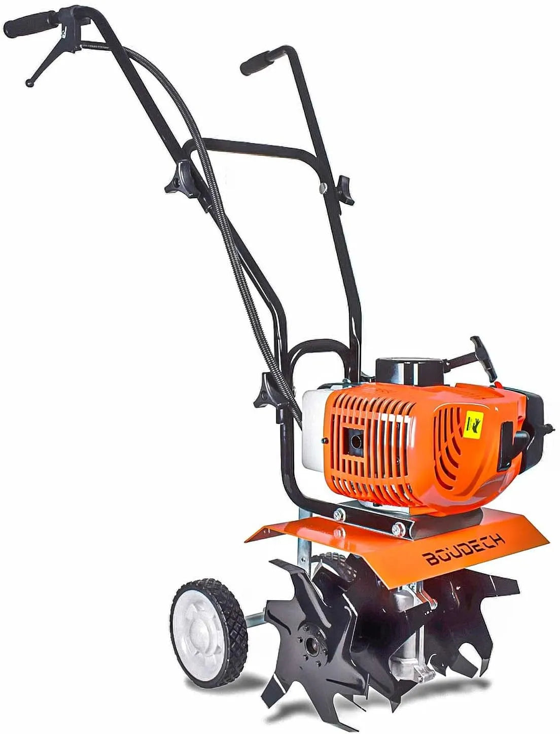 Motobineuse 2Hp, Motoculteur 2 Temps Compact 52Cc et 1 Largeur de Travail 30cm