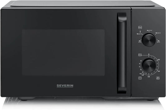 Severin four à micro-ondes MW 7796, capacité 28 L, puissance 900 W pour décongeler, Ø 31,5 cm, avec 5 niveaux de puissance, Minuteur 35 min