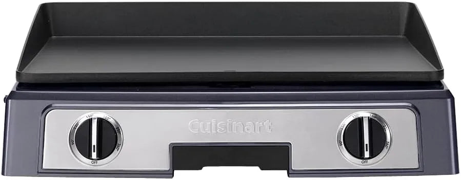 Gril Cuisinart Plancha Entertaining, Plaque de Cuisson Teppanyaki pour la maison, Deux zones de température allant jusqu'à 260°C