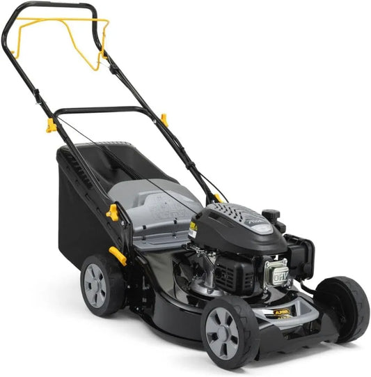 Alpina tondeuse à gazon AL5, à Essence 46 SA, Panier de 60L, Coupe de 46cm, Jusqu'à 1200m², Traction à Roues