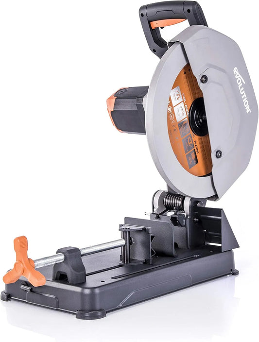 R355CPS Evolution Power, Capacité de Coupe de 120 x 120 mm, Le Bois, Le Plastique, 0-45˚ Onglet, Couper Le Métal