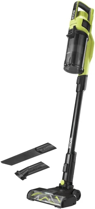 Ryobi aspirateur balai RSV18BL-0, 73dB, Brushless, Stick Vacuum, Anti-emmêlement, Tient Debout