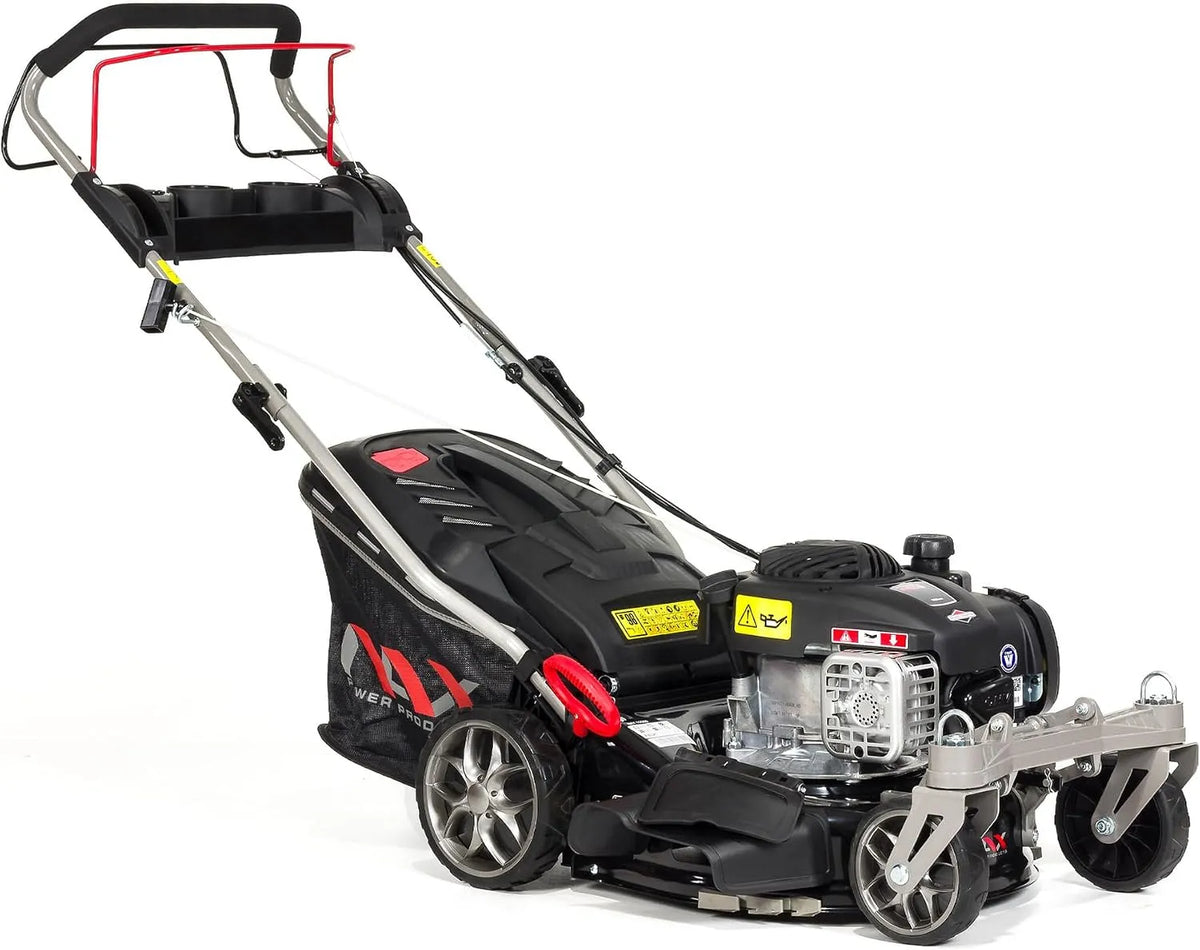 Tondeuse 1000S 450E cm3, série 125 largeur de coupe 42 cm panier 45l système de lavage du boîtier thermique, moteur Briggs & Stratton