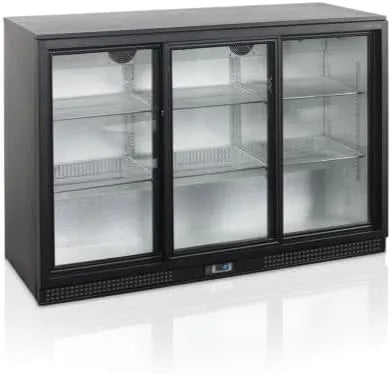 Modèle réfrigéré Professionnel 3 Portes Vitrées BA30S-3 Arrière Bar