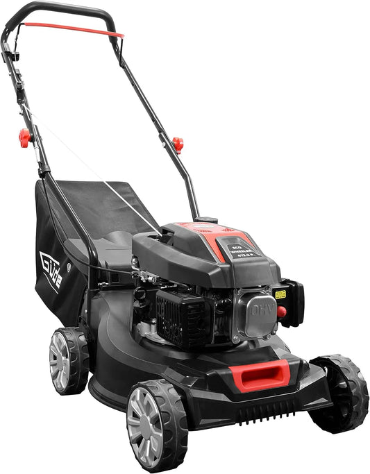 Güde tondeuse à gazon, moteur 4 temps Power-Engine S 241 V, puissance du moteur: 1,5/2, kW, ECO Wheeler 412.2 P, cylindrée: 79,8 cm³, réglage de